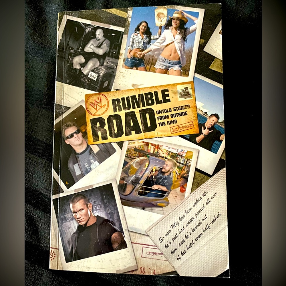 WWE Book “Rumble Road” Travel Stories from the Road